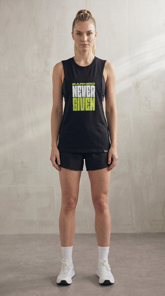 Tank Top NEVER GIVEN Damen – REPBORN