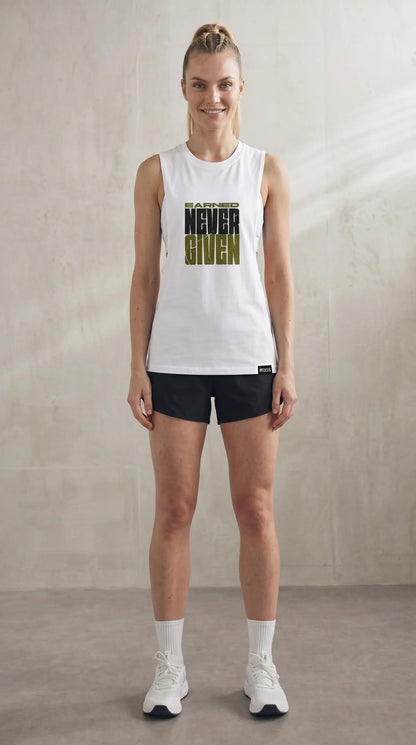 Tank Top NEVER GIVEN Damen – REPBORN