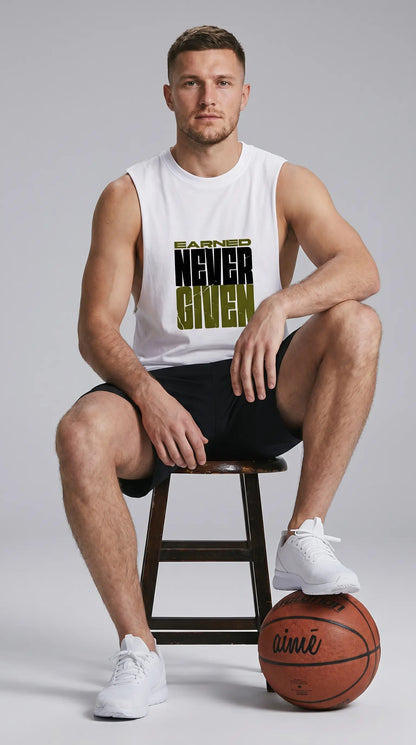 Tank Top NEVER GIVEN Herren – REPBORN