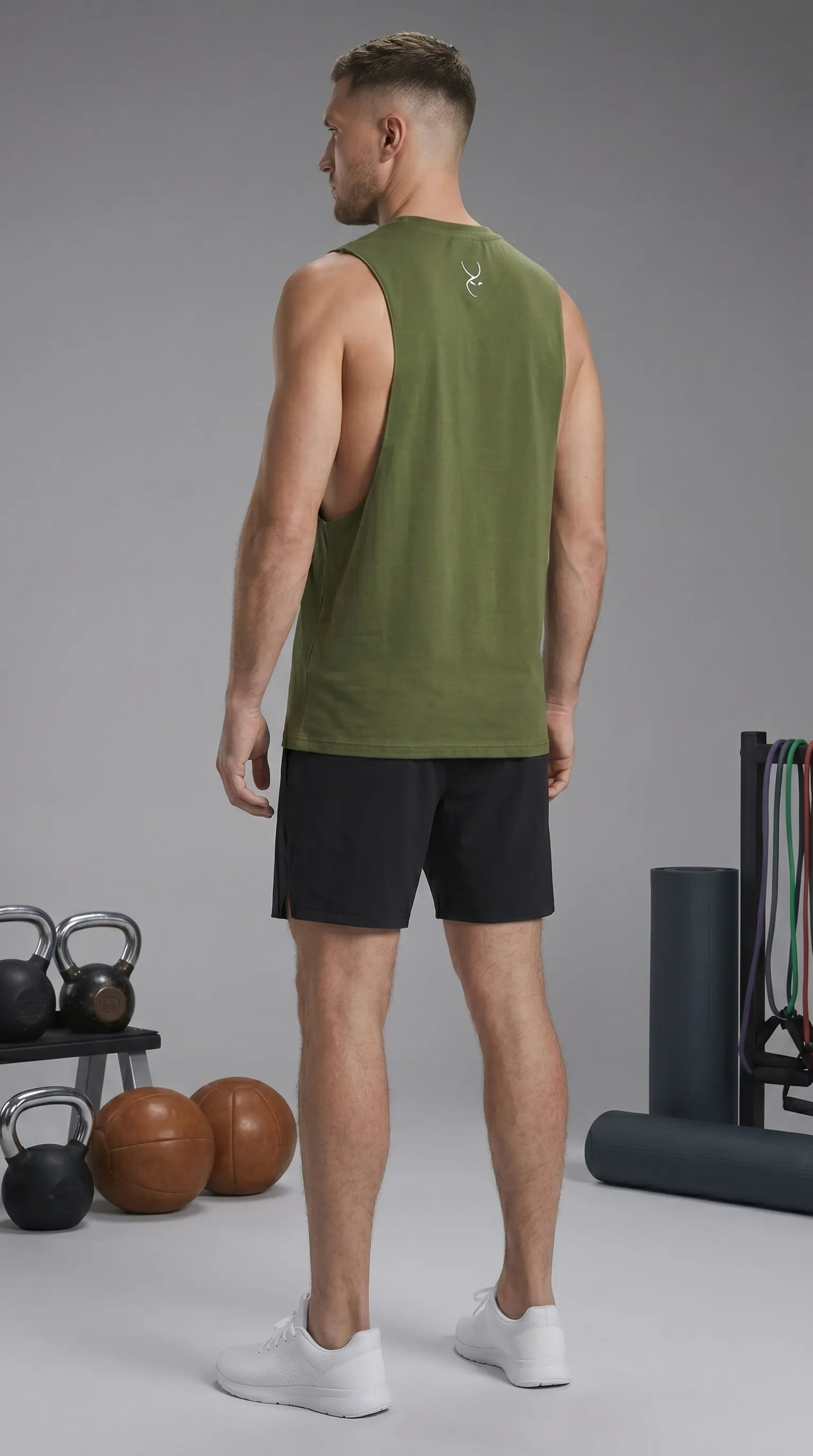 Tank Top SOLID Herren – REPBORN