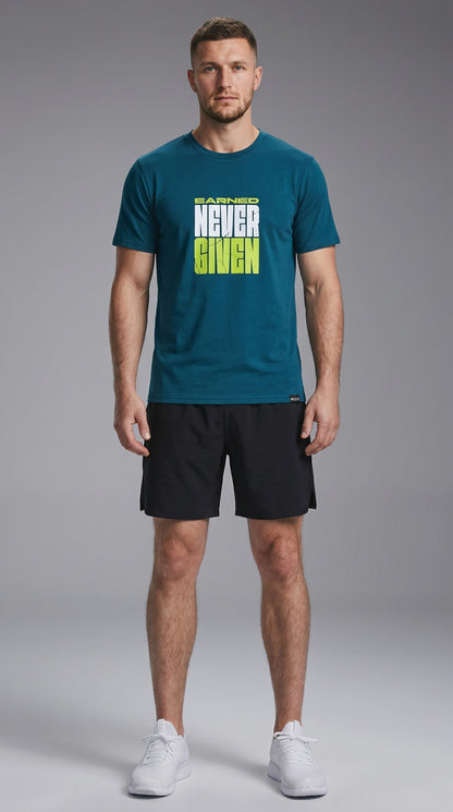 T-Shirt NEVER GIVEN Herren – REPBORN