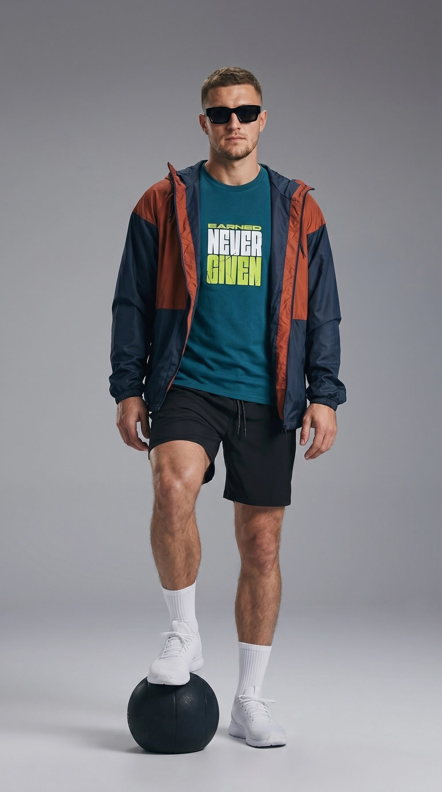T-Shirt NEVER GIVEN Herren – REPBORN