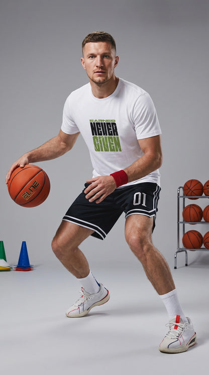 T-Shirt NEVER GIVEN Herren – REPBORN