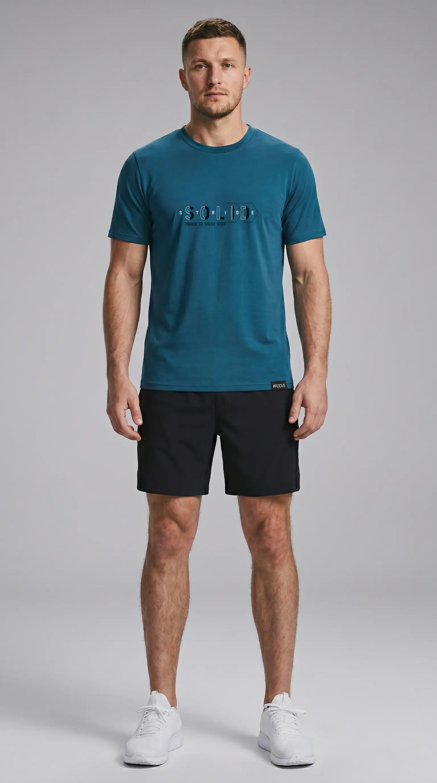 T-Shirt SOLID Herren – REPBORN