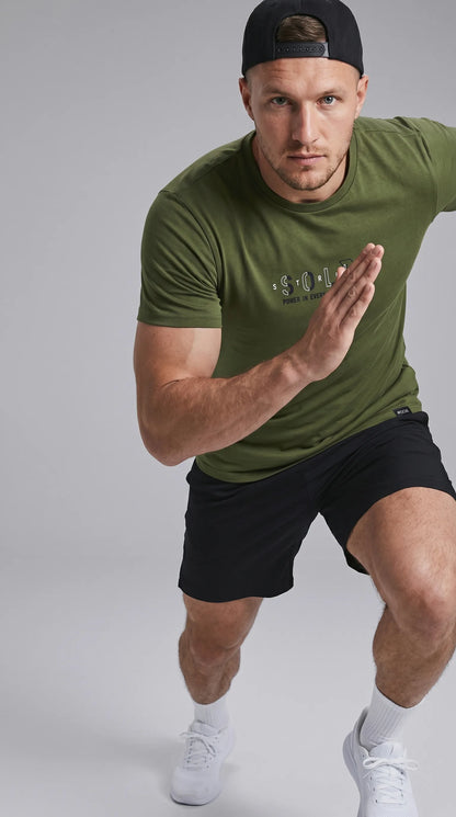 T-Shirt SOLID Herren – REPBORN