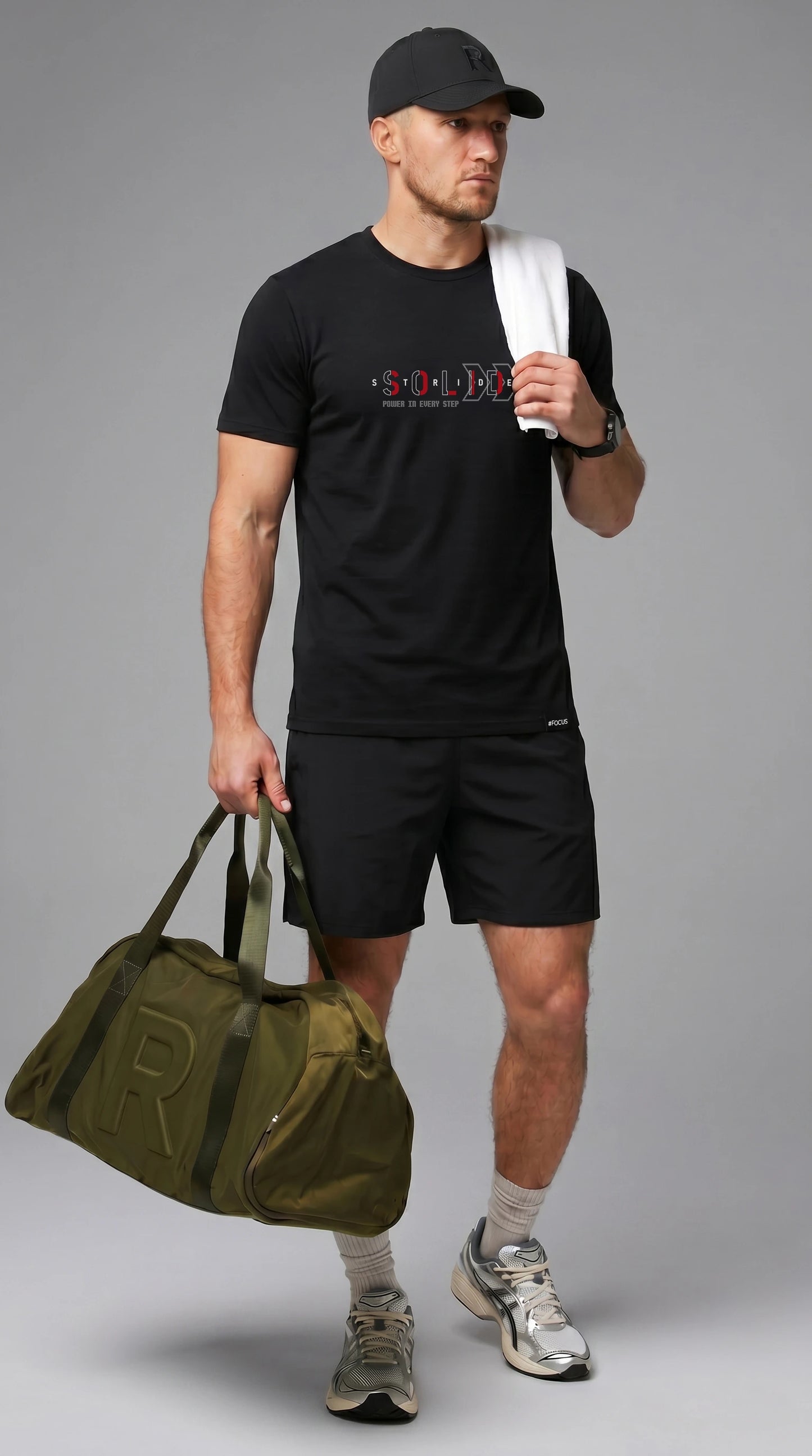 T-Shirt SOLID Herren – REPBORN