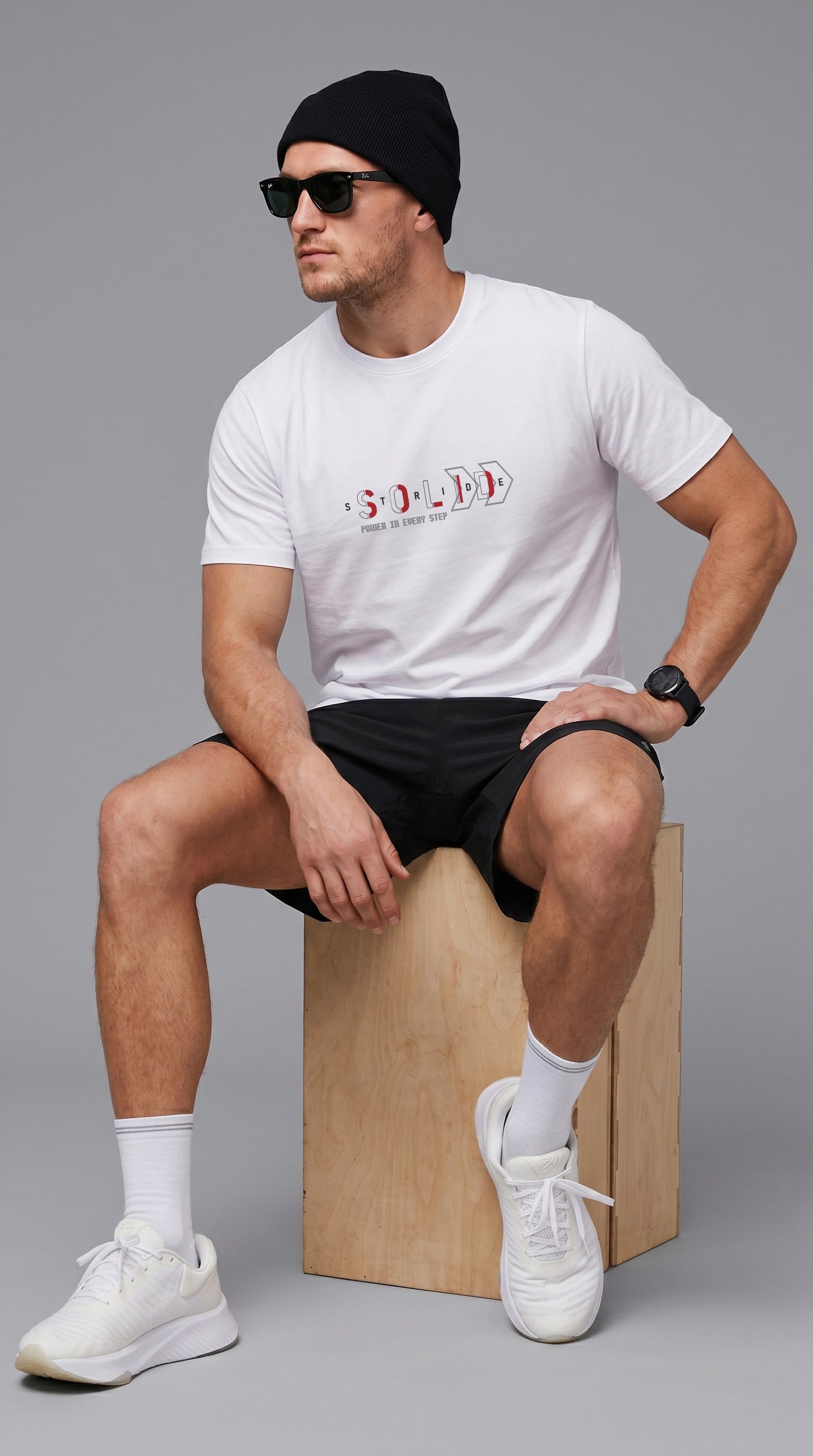 T-Shirt SOLID Herren – REPBORN