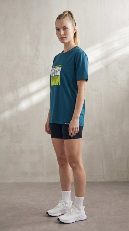 T-Shirt NEVER GIVEN Damen – REPBORN