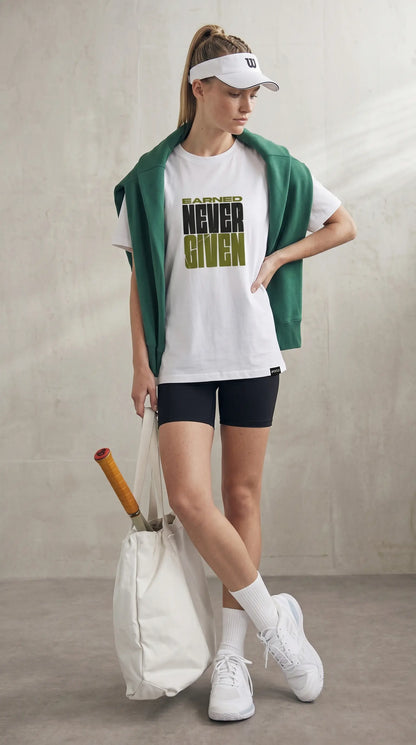 T-Shirt NEVER GIVEN Damen – REPBORN